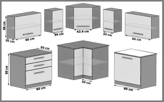 Meuble de cuisine 300 cm noir ébène foncé avec plan de travail Fabricant TOR JOWISZ/3/WT/HK/0/P