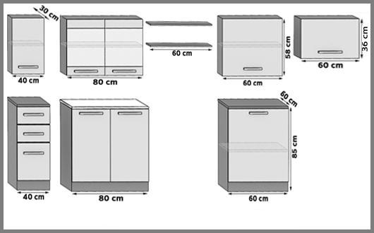 Meubles de cuisine 300 cm en chêne Wotan et chêne Sonoma avec plan de travail Fabricant TOR ELLA/5/WT/DS/0/F