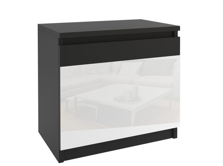Table de nuit BM SN1/0/B/B/W/0
