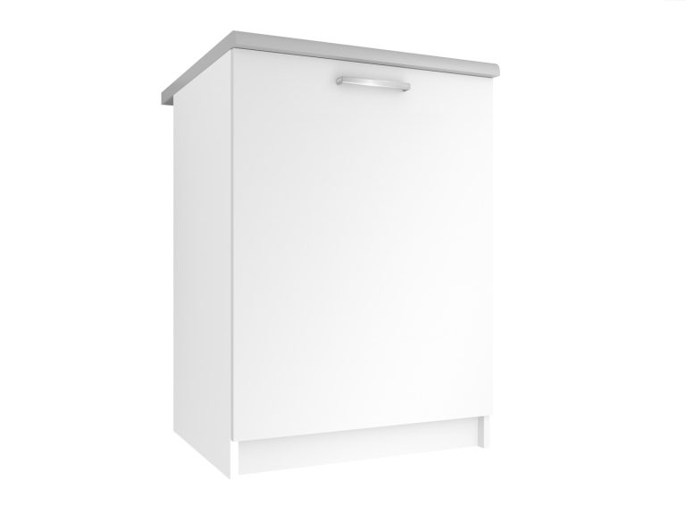 Meuble de cuisine bas Belini 60 cm blanc mat sans plan de travail Fabricant TOR SD60/0/WT/WT/BB/E