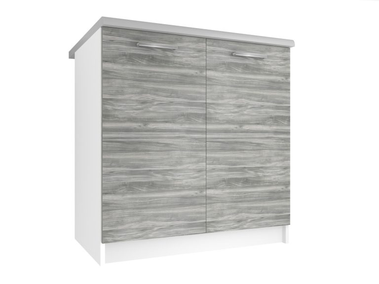 Armoire de cuisine sans plan de travail TOR SD80/0/WT/GW/0/E