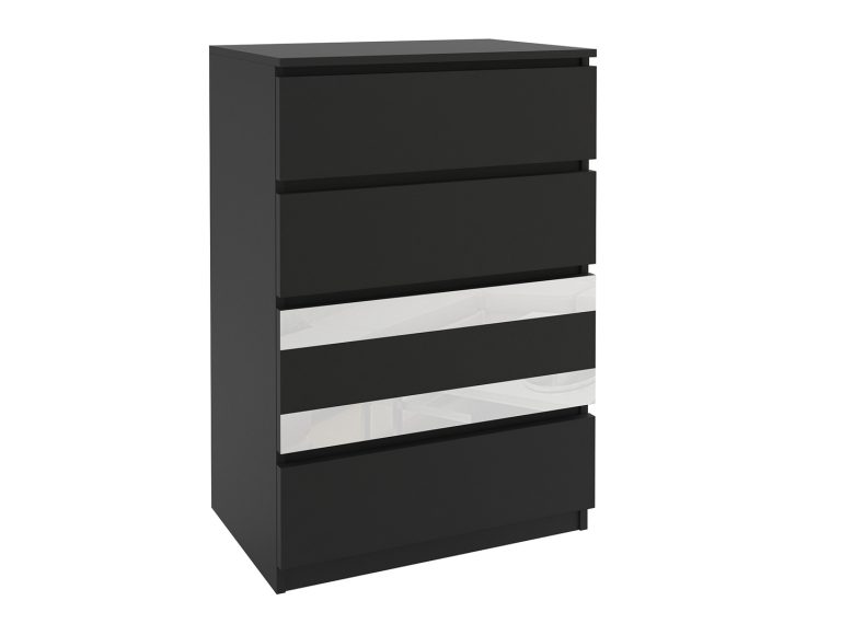 Commode 48 Belini noir Fabricant MH KOM1/1/B/B/W/0