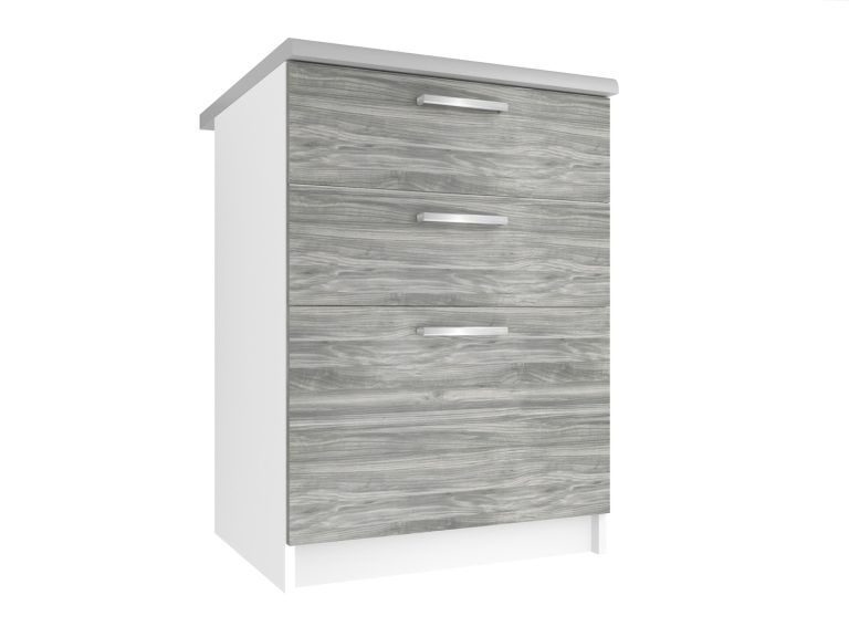 Meuble de cuisine avec tiroirs TOR SDSZ60/1/WT/GW/0/E