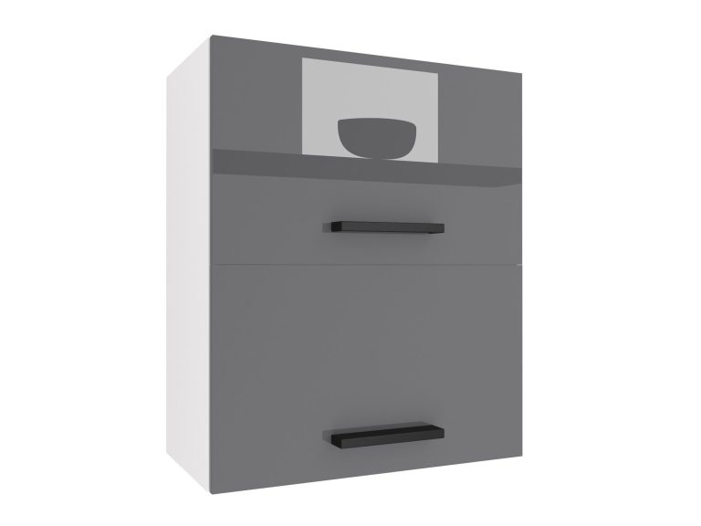 Armoire de cuisine suspendue INF SGP2-60/1/WT/S/0/B1