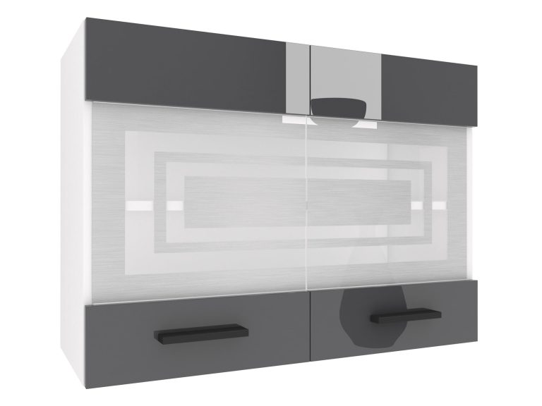 Meuble de cuisine suspendu INF SGW80/3/WT/S/0/B1