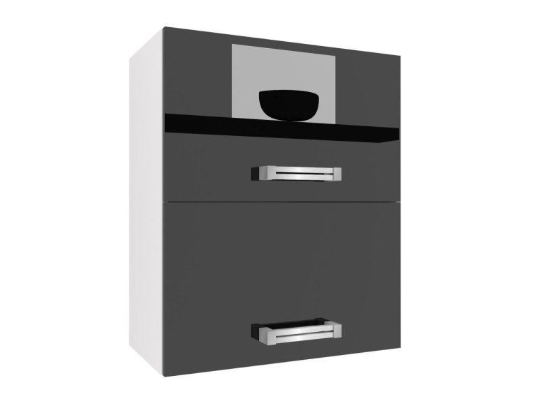 Armoire de cuisine suspendue INF SGP2-60/1/WT/B/0/D