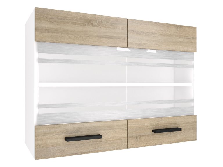 Armoire de cuisine suspendue TOR SGW80/2/WT/DS/0/B1
