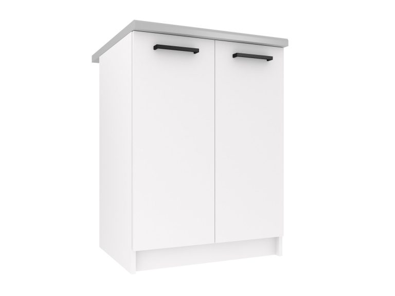 Meuble de cuisine bas sans plan de travail TOR SD2-60/0/WT/WT/0/B1