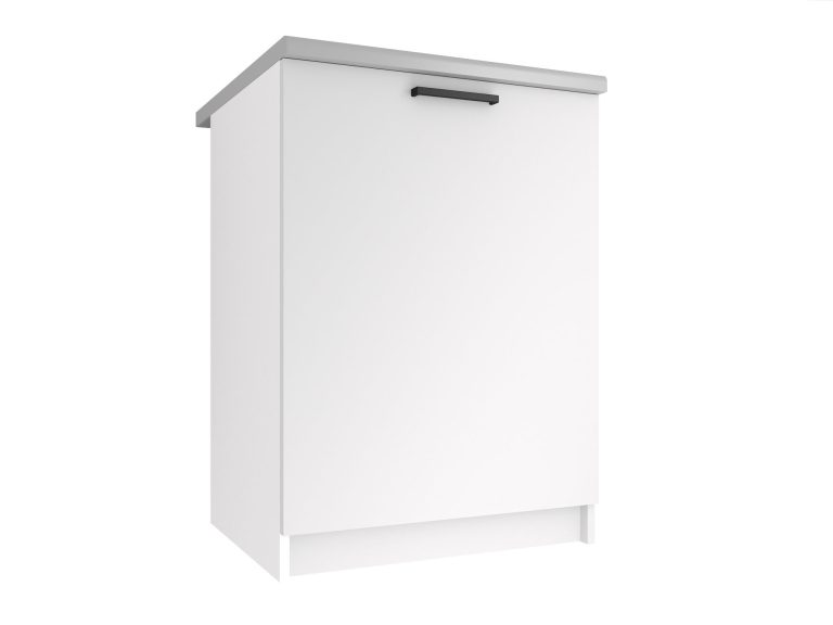 Meuble de cuisine bas Belini 60 cm blanc mat sans plan de travail Fabricant TOR SD60/0/WT/WT/BB/B1/