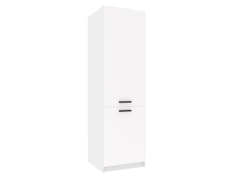 Armoire de cuisine sur pied avec compartiment réfrigérateur TOR SSL60/1/WT/WT/0/B1