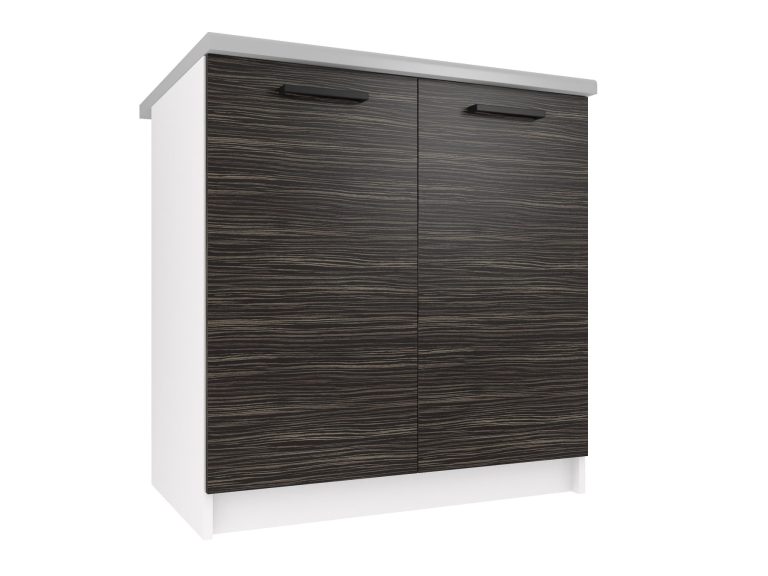 Meuble bas de cuisine sans plan de travail TOR SD80/0/WT/HK/0/B1