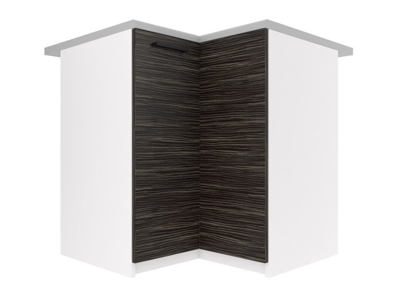 Meuble de cuisine d'angle sans plan de travail TOR SNP90/2/WT/HK/BB/B1