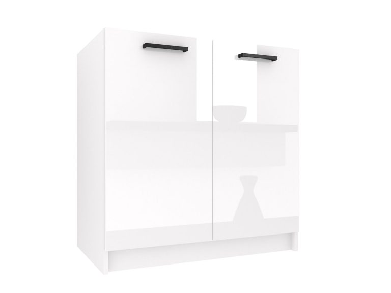 Armoire de cuisine avec évier INF SDZ80/0/WT/W/0/B1