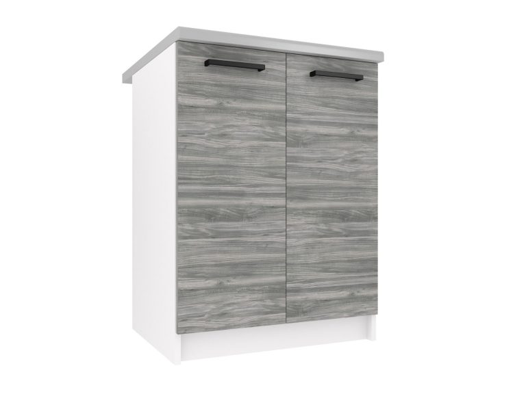 Armoire de cuisine sans plan de travail TOR SD2-60/0/WT/GW/0/B1