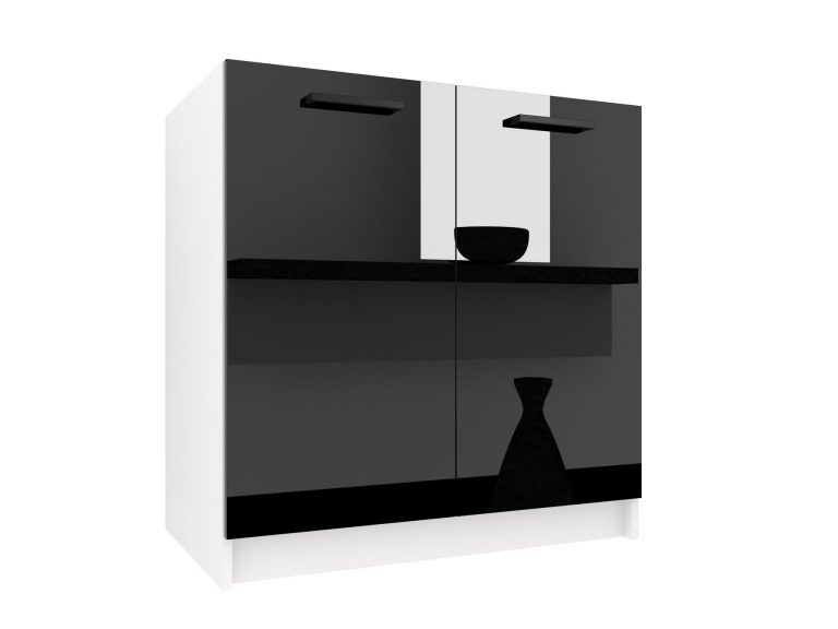 Armoire de cuisine sur pied avec évier INF SDZ80/0/WT/B/0/B1