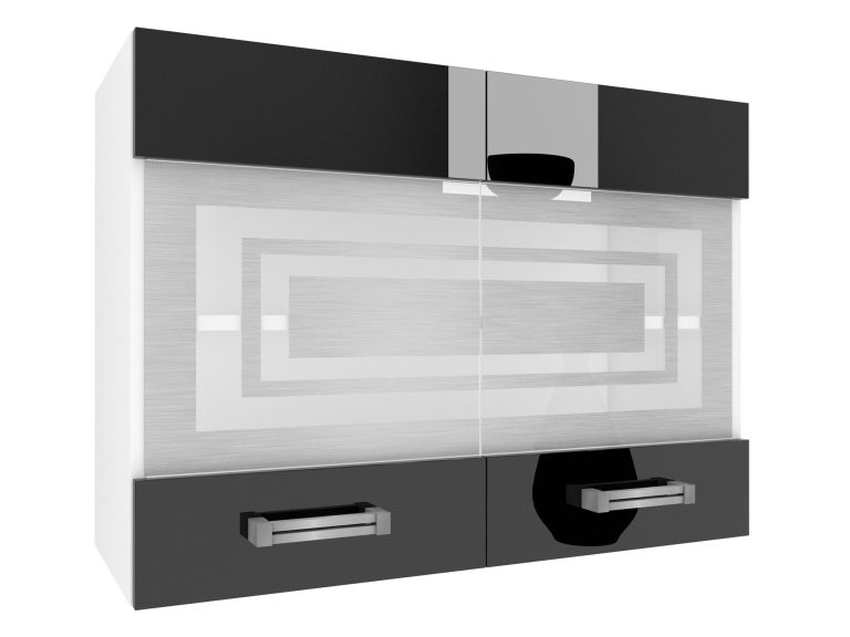 Armoire de cuisine suspendue INF SGW80/2/WT/B/0/D