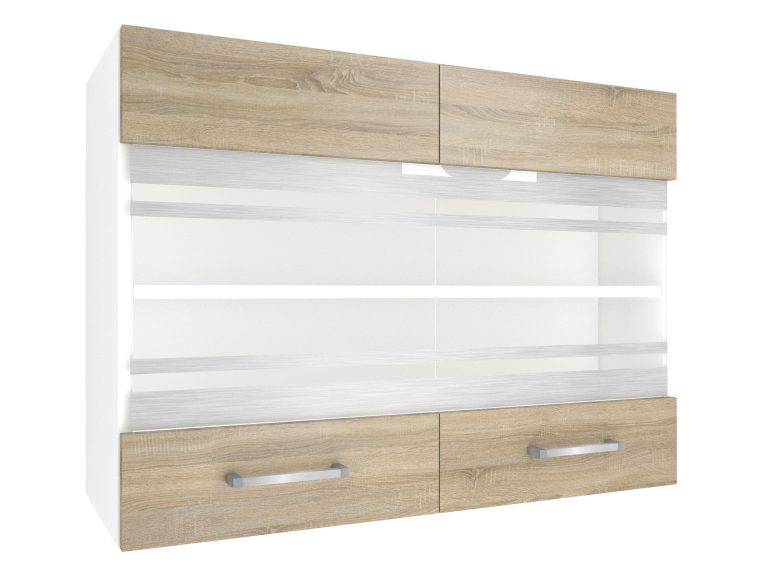 Armoire de cuisine suspendue TOR SGW80/2/WT/DS/0/P