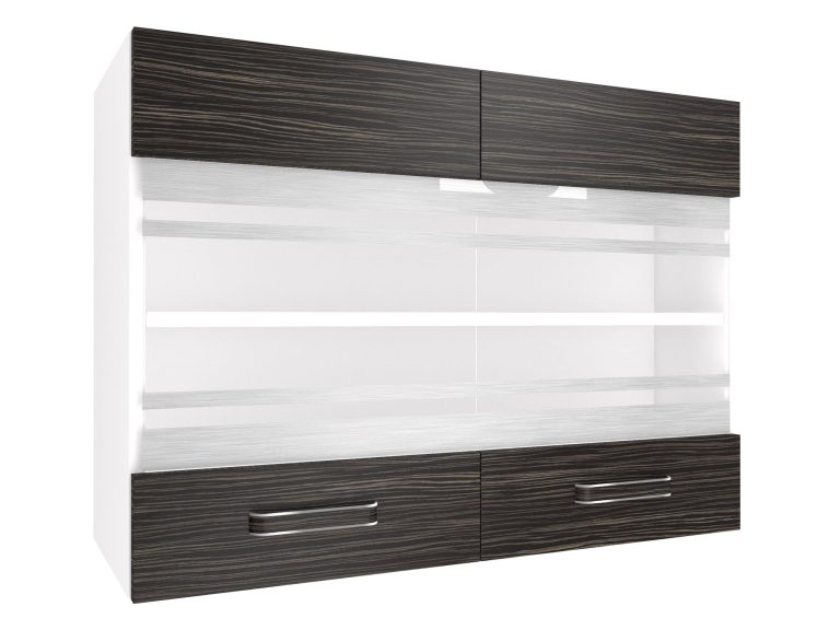 Armoire de cuisine Belini supérieure 80 cm ébène royal Fabricant TOR SGW80/2/WT/HK/0/F