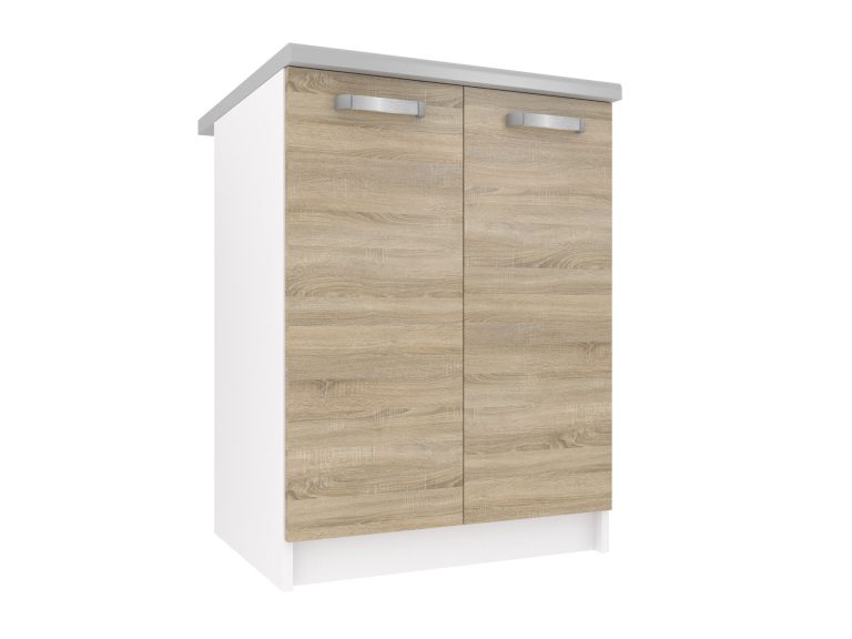 Armoire de cuisine sur pied TOR SD2-60/0/WT/DS/0/U
