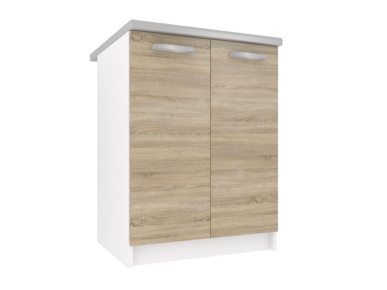 Armoire de cuisine sans plan de travail TOR SD2-60/0/WT/DS/0/T
