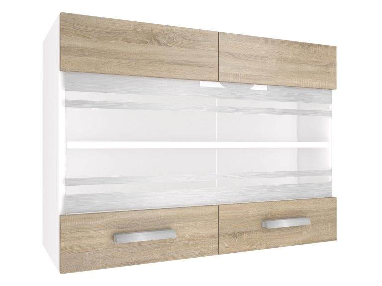 Armoire de cuisine suspendue TOR SGW80/2/WT/DS/0/T