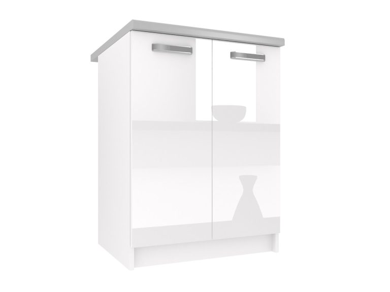 Armoire de cuisine sur pied INF SD2-60/0/WT/W/0/F