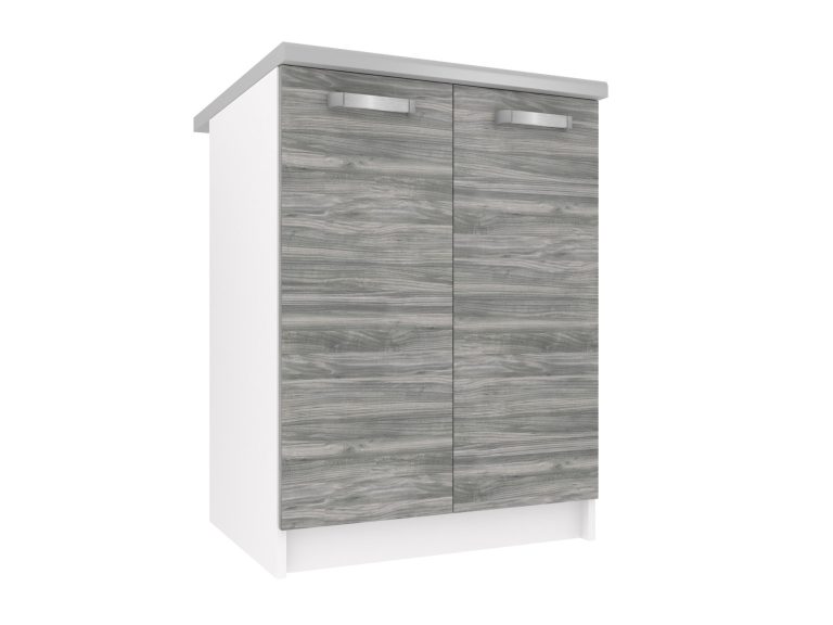 Armoire de cuisine sans plan de travail TOR SD2-60/0/WT/GW/0/U