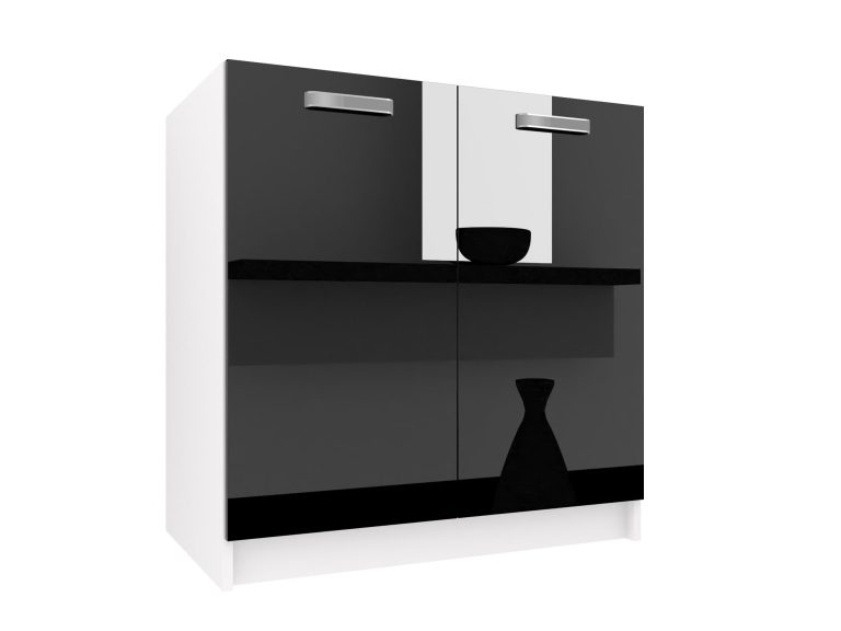 Armoire de cuisine avec évier INF SDZ80/0/WT/B/0/F