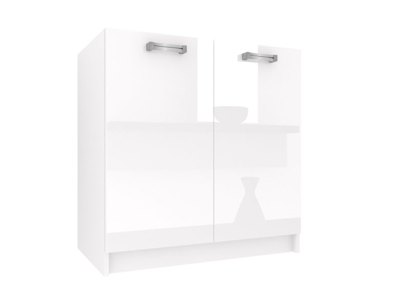 Armoire de cuisine avec évier INF SDZ80/0/WT/W/0/D