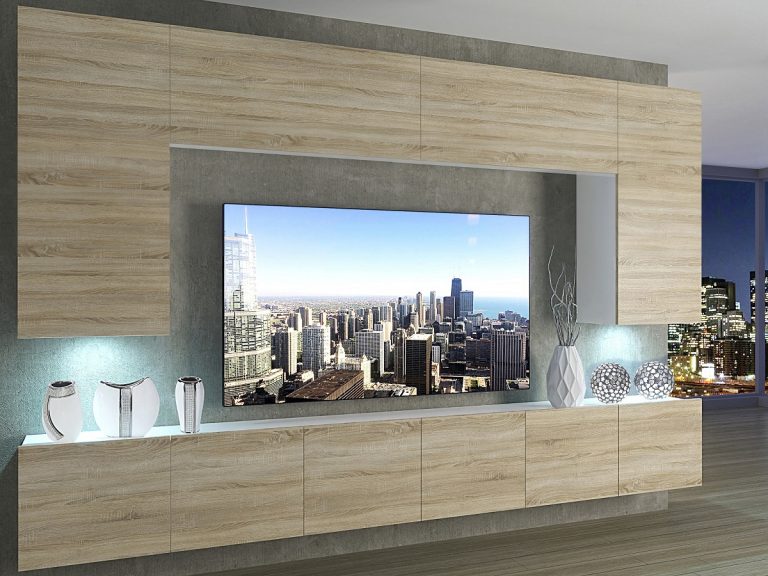 Meuble mural 300 cm Belini chêne sonoma Imperium 2 Fabricant IMP 2/5/W/DS/0/0