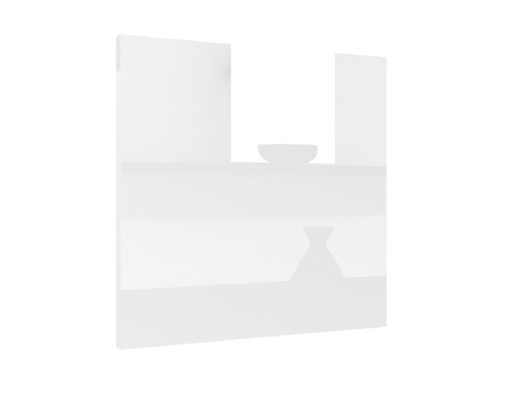 Panneau pour lave-vaisselle INF PO60/1/WT/W/0/0