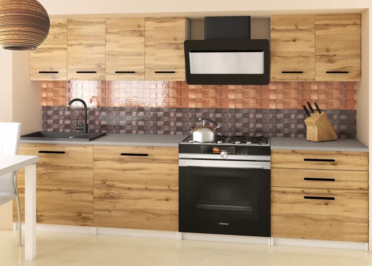 Meubles de cuisine 180 cm en chêne chêne wotan chêne sonoma sans plateau Fabricant TOR SONIK2/3/WT/DW/BB/B1