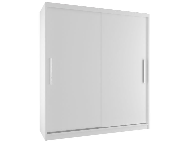 Armoire coulissante 133 cm blanc mat Fabricant SI SZP2/2/W/W/0/AL