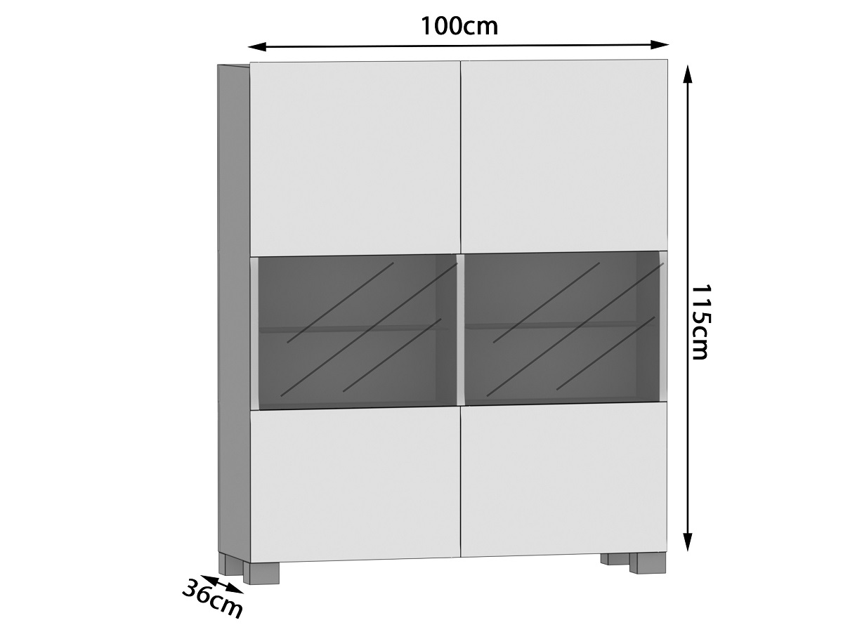 Commode Belini chêne sonoma Imperium Belini 3 Fabricant IMP KOM1/3/W/DS/0/0