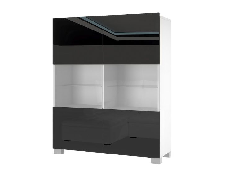 Commode Belini noir brillant Imperium Belini 7 Fabricant IMP KOM1/3/W/B/0/0