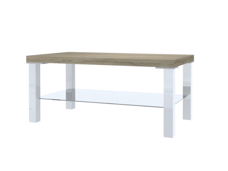 Table basse Belini chêne sonoma Imperium Belini 1 IMP SK1/0/W/DS/0/0