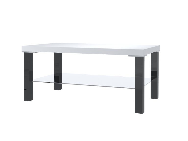 Table basse Belini blanche Imperium Belini 5 IMP SK1/1/B/W/0/0