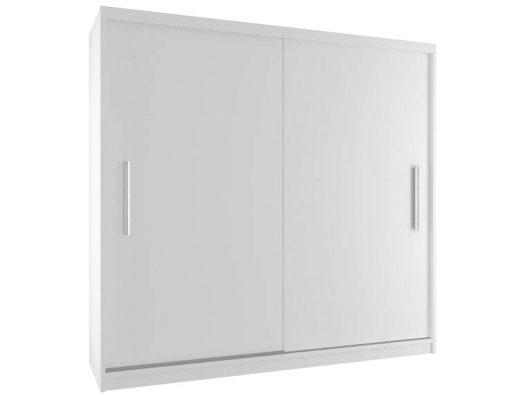 Armoire coulissante 200 cm blanc mat Fabricant SI SZP1/2/W/W/0/AL
