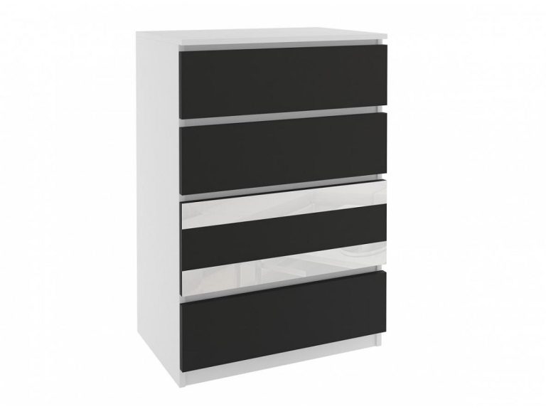 Commode 58 Belini blanc / noir Fabricant MH KOM1/1/W/B/W/0