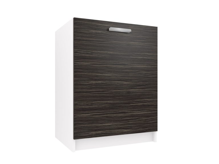 Armoire de cuisine Belini pour évier 60 cm en ébène royal sans plan de travail Fabricant TOR SDZ60/0/WT/HK/0/T