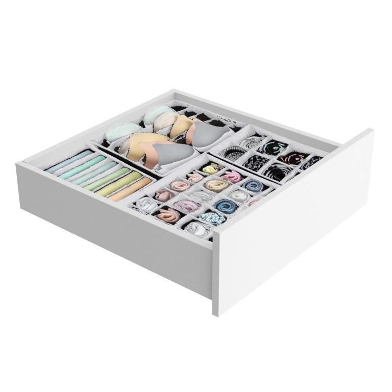 Armoire 158 cm Belini blanc mat / gris brillant avec portes coulissantes miroir et tiroirs Fabricant MGB SZP7/0/W/1L5S/KLAL