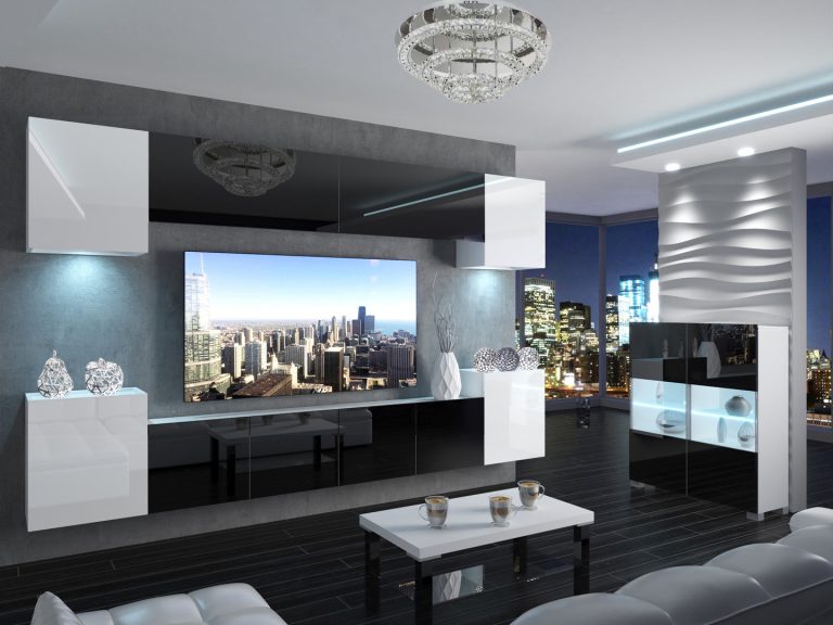 Table basse Belini blanche Imperium Belini 5 IMP SK1/1/B/W/0/0