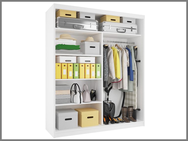 Armoire coulissante 158 cm avec miroir blanc mat Fabricant ME SZP3/2/B/W/0/AL ME SZP3/2/B/W/0/AL