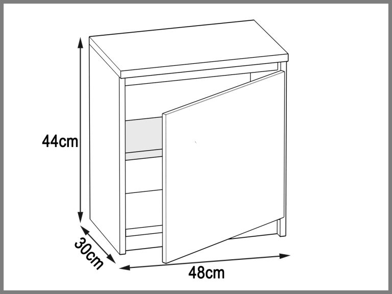 Table de nuit SI SN1/0/B/DS/0/0
