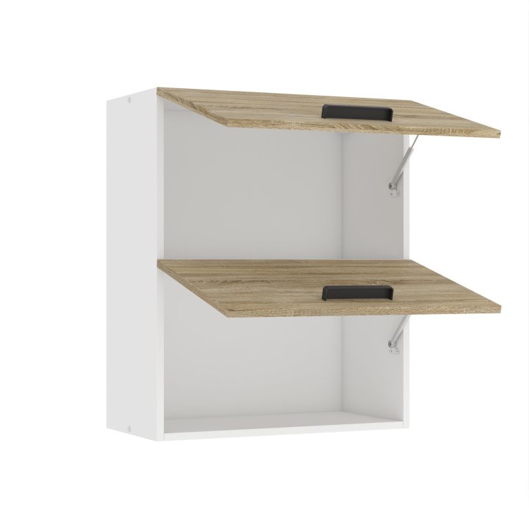 Armoire de cuisine supérieure 60 cm TOR SGP2-60/0/WT/DS/0/B1/PP
