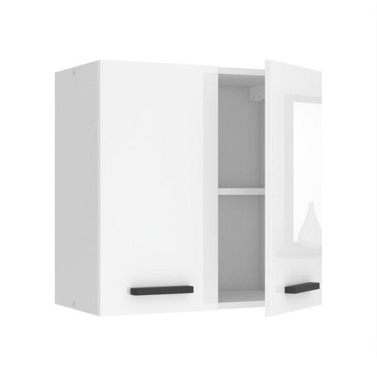 Armoire de cuisine supérieure 60 cm INF SG2-60/0/WT/W/0/B1/PP
