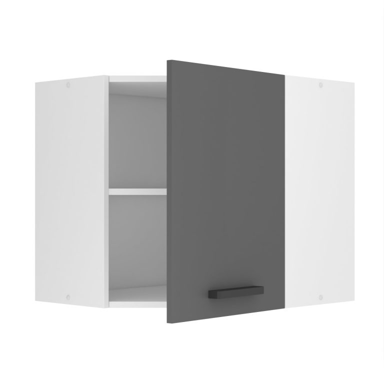 Meuble haut d'angle de cuisine 60 cm TOR SGN60/0/WT/SR/0/B1/PP