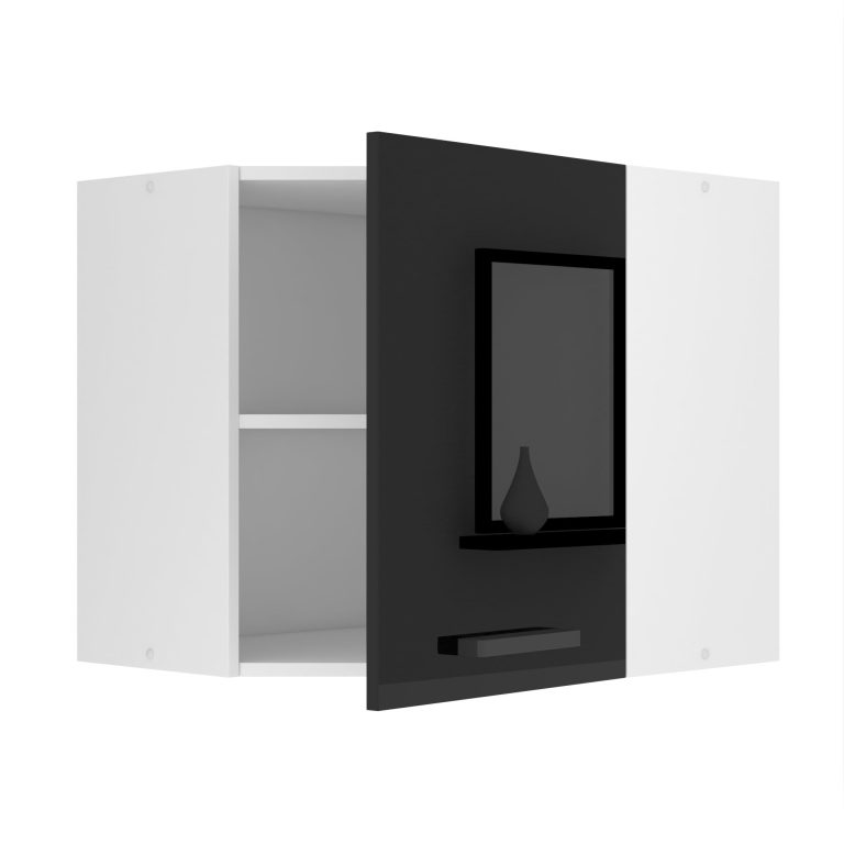Meuble haut d'angle de cuisine 60 cm INF SGN60/0/WT/B/0/B1/PP
