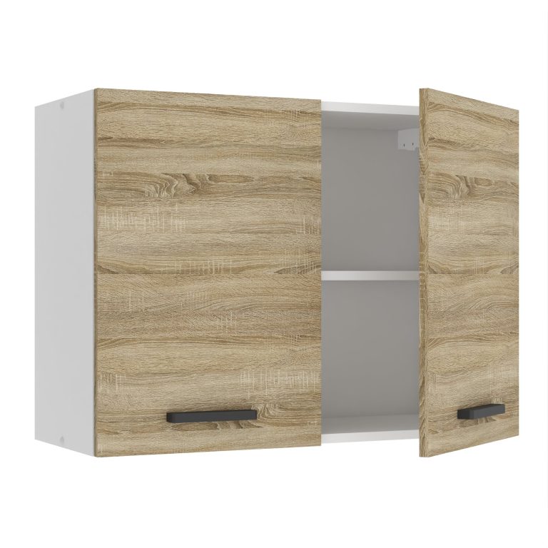 Meuble haut de cuisine 80 cm TOR SG80/0/WT/DS/0/B1/PP
