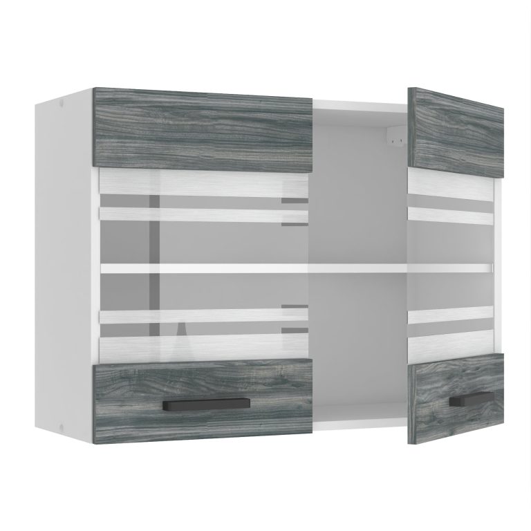 Meuble haut de cuisine 80 cm TOR SGW80/0/WT/GW/0/B1/PP
